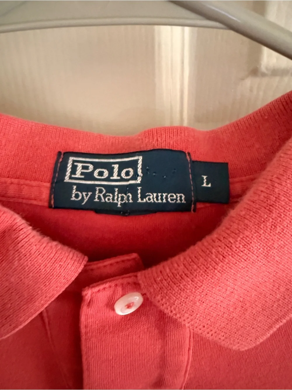 Ralph Lauren Men’s Coral-Red Polo Shirt